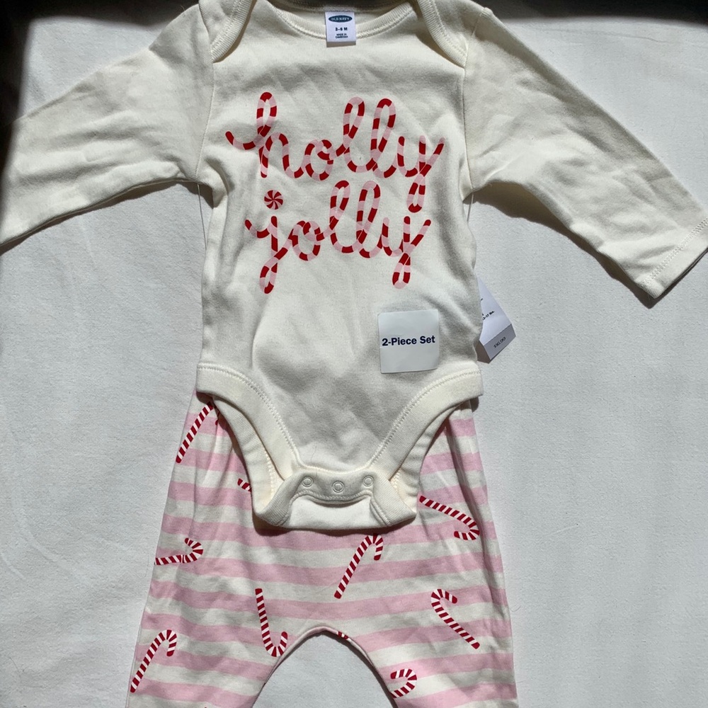 3-6 Months Holiday Old Navy Two-Piece Set